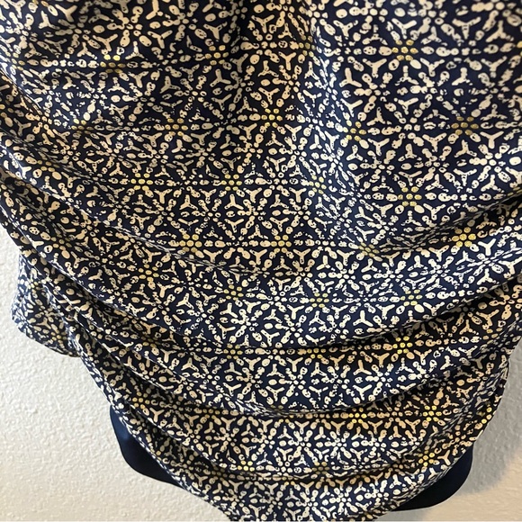 Niptuck One-Piece Navy IKat Ruched Swimsuit- 12 - Picture 6 of 12
